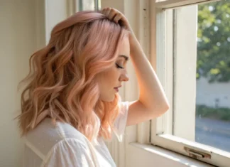 Brzoskwiniowe włosy, czyli blorange. Jak uzyskać taki kolor i komu pasuje?