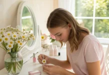 Manicure w stokrotki podbija trendy!